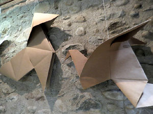 Origami. Exposició de Jordi Pericot al Centre Cívic de Santa Eugènia de Ter - Can Ninetes