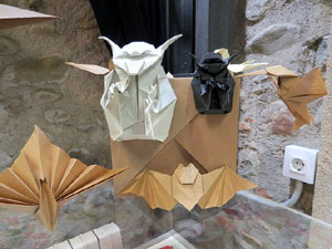 Origami. Exposició de Jordi Pericot al Centre Cívic de Santa Eugènia de Ter - Can Ninetes