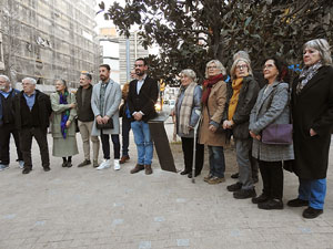 Restitució de la placa commemorativa del 4 de febrer de 1939
