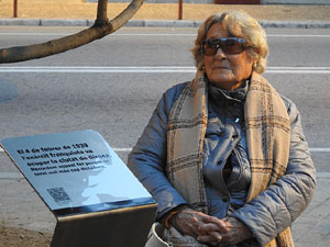 Restitució de la placa commemorativa del 4 de febrer de 1939