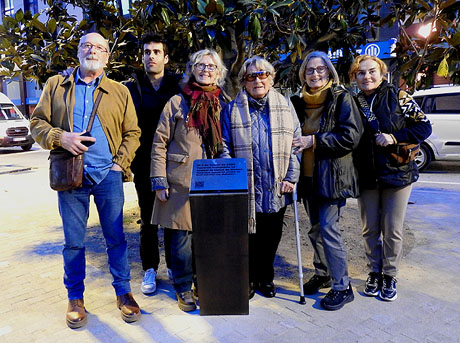 Restitució de la placa commemorativa del 4 de febrer de 1939