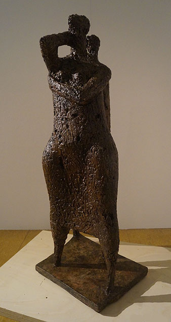 Dues dones. Francesc Torres Monsó. 1959. Tècnica mixta