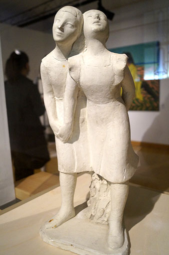 Dues nenes. Domènec Fita. 1950. Guix