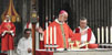 Celebració de la solemnitat de Sant Feliu a la basílica del Sant màrtir