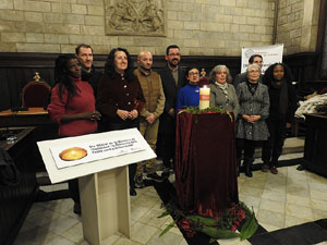 Dia de la Mem&ograve;ria de l'Holocaust i la Prevenci&oacute; dels Crims contra la Humanitat al Sal&oacute; de Plens de l'Ajuntament de Girona