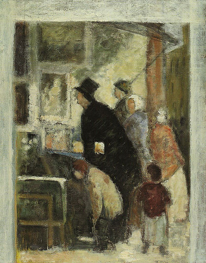 Estudi sobre 'Els curiosos' de Daumier