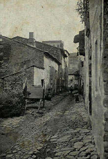 Carrer d'Arb&uacute;cies. 1906