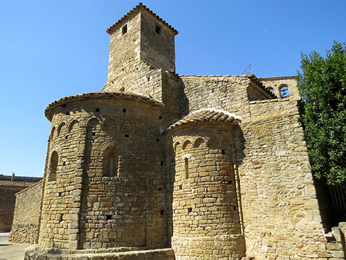 Absis i comunidor de l'esgl&eacute;sia de Sant Pere d'Ullastret