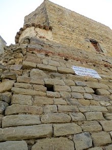 Detall de les muralles