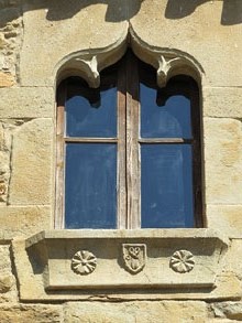 Detall d'una finestra