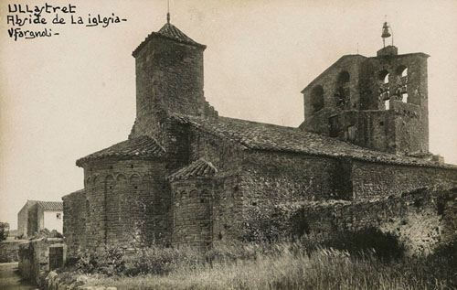 Absis de l'esgl&eacute;sia de Sant Pere, 1902-1944