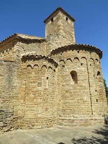 Absis de l'esgl&eacute;sia de Sant Pere