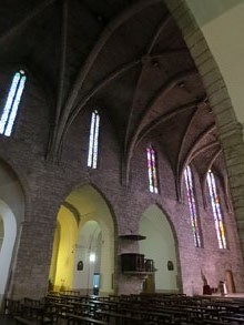 Nau de l'església de Santa Maria dels Turers