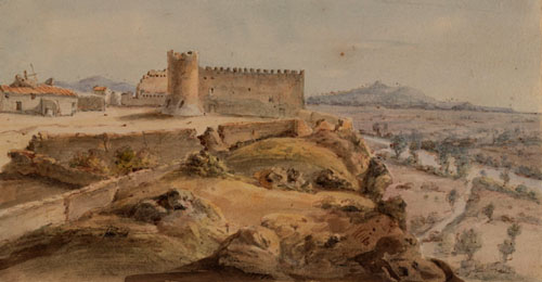 Castell de Bàscara. 1825