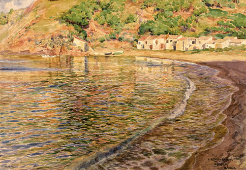 Sa Riera i Cala Begur. 1900