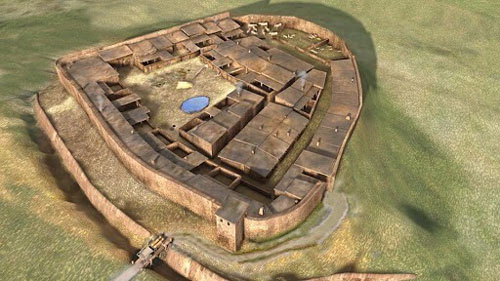 Recreaci&oacute; muse&iacute;stica del poblat ib&egrave;ric del Castellot