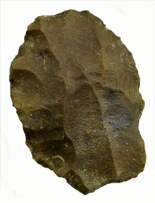 Nucli Levallois sobre ascla de sílex