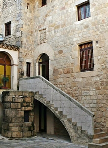 Pati de la Casa de l'Abat