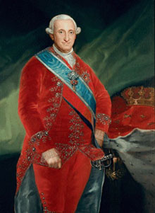 Carles IV d'Espanya. Pintura de Francisco de Goya