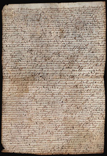 Antoni Figueres, de Matajudaica, fa donaci&oacute; dels seus b&eacute;ns al seu fill Joan Figueres. Segle XVIII