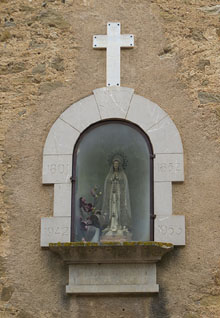 Forn&iacute;cula a l'esgl&eacute;sia de Sant Juli&agrave; de Cor&ccedil;&agrave;