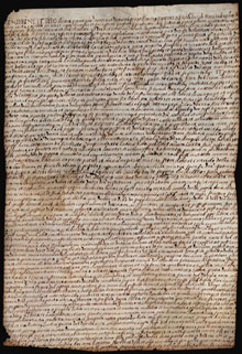 Antoni Figueres, de Matajudaica, fa donaci&oacute; en heretament dels seus b&eacute;ns al seu fill Joan Figueres. Segle XVII