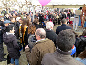 Fira del Porc FIPORC 2015. Demostració de l'especejament d'un porc
