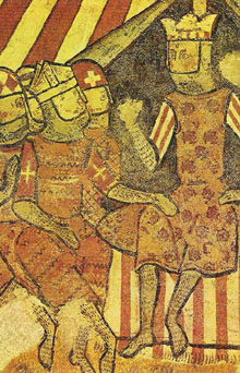 El rei Jaume I a les portes de Maŷurca. Segle XIII