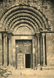 Porta de Santa Maria de Llad&oacute;. 1900-1908