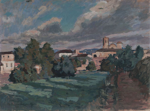 Paisatge de Llad&oacute;. Mari&agrave; Llavanera Miralles, 1919