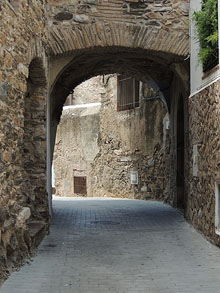 Arcada a l'antic carrer de la Força