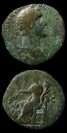 Sesterci d�Antoninus Pius (139 dC)
