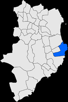 Mapa de Begur