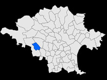 Mapa de Llad&oacute; d'Empord&agrave;