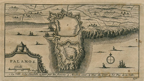 Palamós. Leiden, Pieter van der Aa. 1715