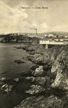 Vista de Palamós. 1910
