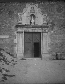 Portalada de l'església de Pontós, 1919