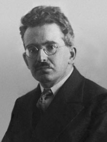 Walter Benjamin, 1928. Foto d'identitat