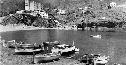 Les escoles antigues de Portbou, l'any 1936
