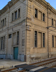 Dependències de l'estació de Portbou