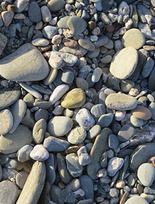 Còdols de la Platja Gran de Portbou