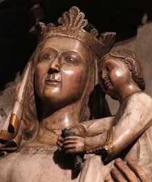Retaule de Santa Maria la Blanca, 1343. Detall