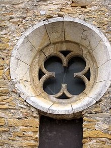 Rosassa de l'església de Sant Joan de Bellcaire