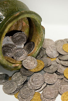 Monedes de l'anomenat Tresor de Sant Pere de Rodes