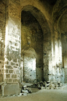 Interior de l'església