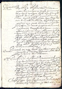 Procés de fe contra Francesc Auger de Blanes. 1587