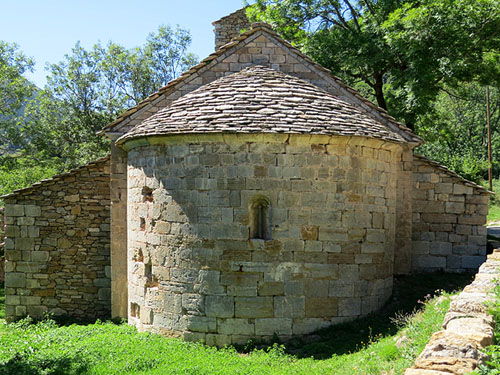 Absis de l'església de Sant Martí d'Ogassa