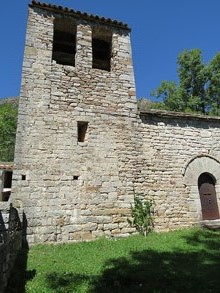 Campanar de l'església de Sant Martí de Surroca