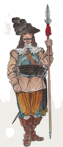 Capità dels Terços Catalans. 1643