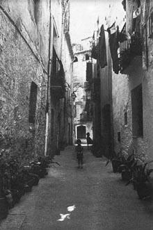 El carrer del Call de la Bisbal d'Empord&agrave;